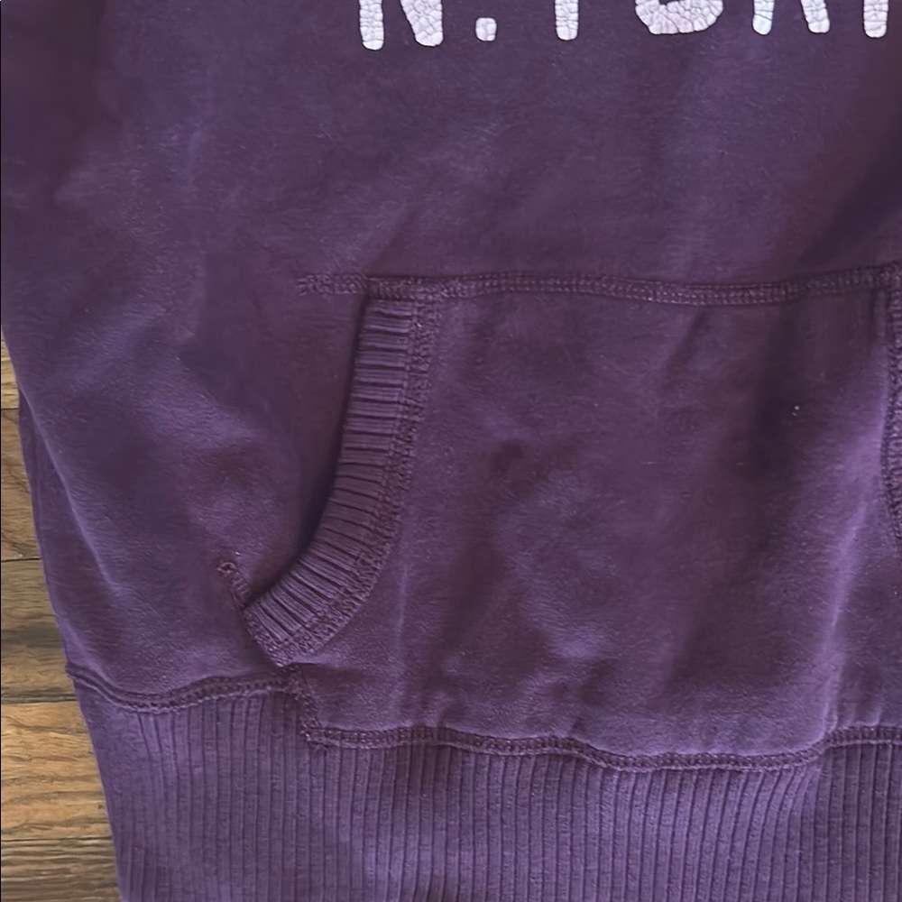 American Eagle Purple Long Sleeve Hoodie - Picture 6 of 9